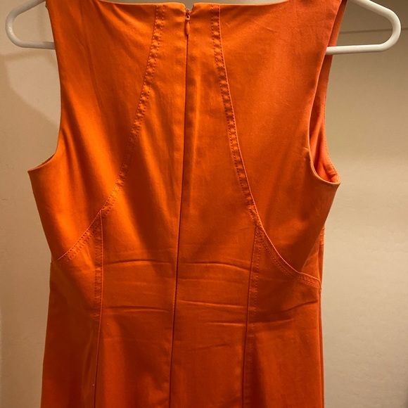 Tangerine Calvin Klein Dress - Picture 4 of 4